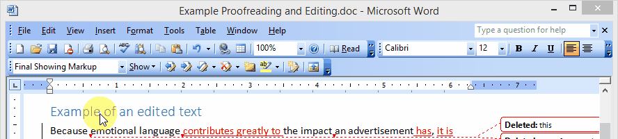 Click for full size Accept all changes Word 2003