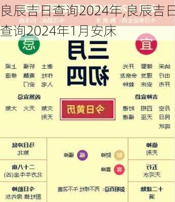 良辰吉日查询2024年,良辰吉日查询2024年1月安床