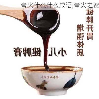 膏火什么什么成语,膏火之资