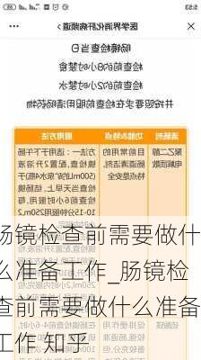 肠镜检查前需要做什么准备工作_肠镜检查前需要做什么准备工作 知乎