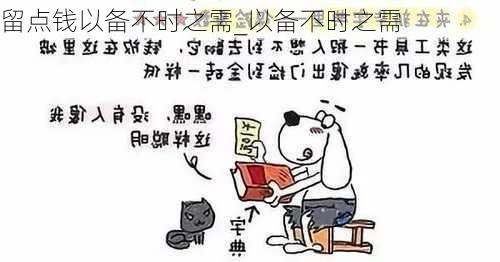 留点钱以备不时之需_以备不时之需