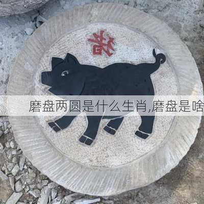 磨盘两圆是什么生肖,磨盘是啥